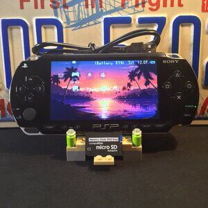 Sony PSP 1001 with Charger & Games Installed on 64GB Memory Stick